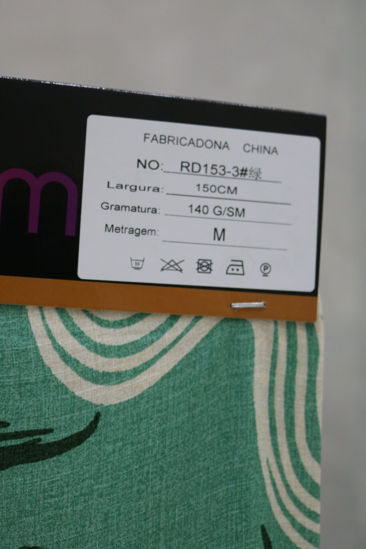 Tecido Viscolinho Estampado 140g/m² REF: RD153-3# - Imagem 2