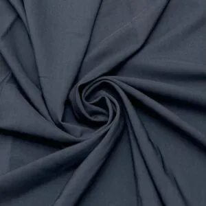 Tecido Alfaiataria Luis Twill Preto  Gramatura 200g/m²